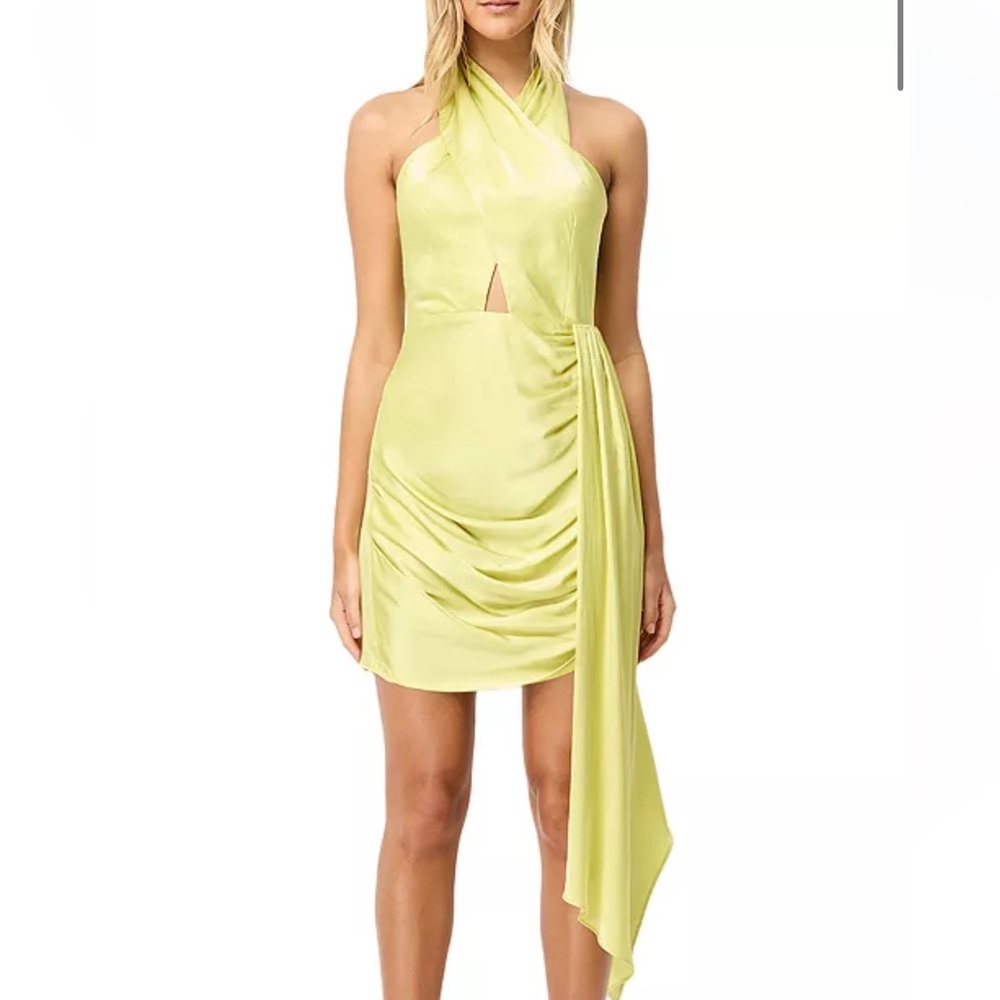 Elliatt Croatia Dress in Citrus Size S